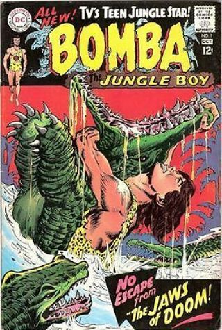 Bomba The Jungle Boy 1 (sep - Oct 1967,  Dc) F,