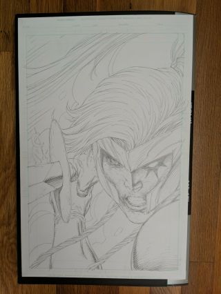 Rob Liefeld Cover Artwork X - Force Shatterstar Issue 4