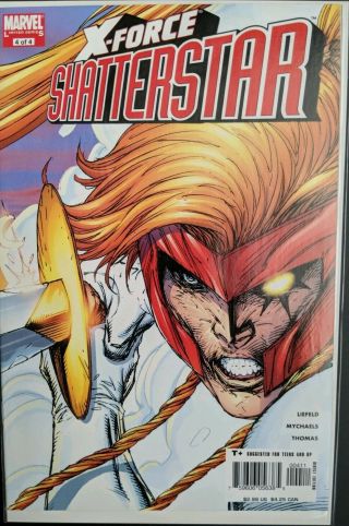 Rob Liefeld Cover Artwork X - Force Shatterstar Issue 4 2