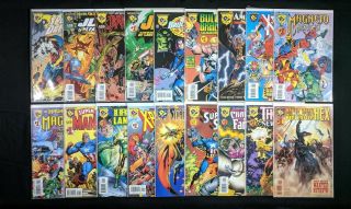 Amalgam Dc Marvel Crossover Comic Book Complete Set Of 24 Different Dark Claw