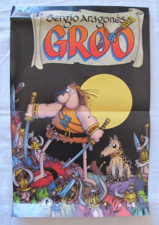 Groo (s.  AragonÉs) Poster (dark Horse Comics Promo Insider,  Jan.  1998; 11x17)