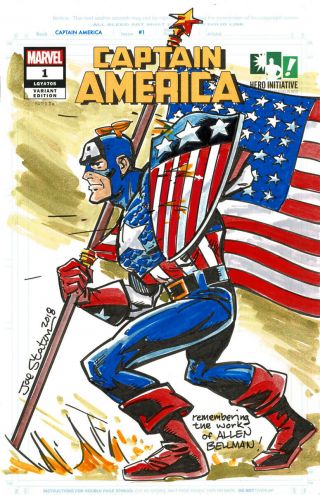 Hero Initiative Captain America 100 Project: Joe Staton
