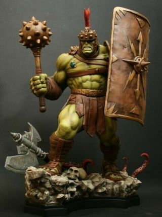 Bowen Designs Planet Hulk Statue Gladiator Avengers Sideshow Thor Ragnarok
