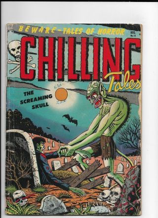 Chilling Tales 13 (1) Gd﻿,  Matt Fox Cover Art And Story
