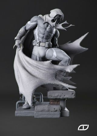 Moonknight Custom Statue 1/4 Scale,  Not Sideshow Or Xm