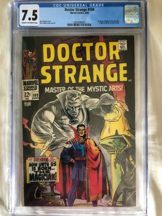 Doctor Strange 169 Cgc 7.  5 First Appearance In Own Title