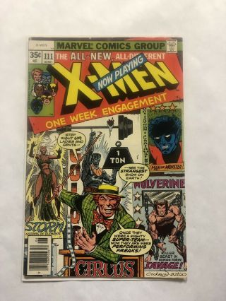 Uncanny X - Men (1st Series 1963) 111 Mesmero Magneto And Beast Return Fine