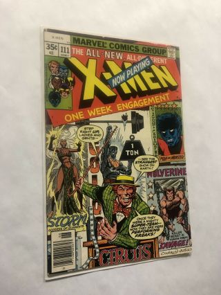 Uncanny X - Men (1st series 1963) 111 Mesmero Magneto and Beast return Fine 2