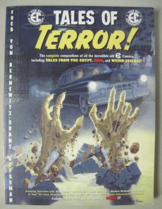 Tales Of Terror The E.  C.  Companion Sc Signed By Al Feldstein 1st Softcover Ed.