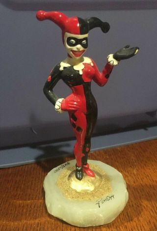 Harley Quinn Warner Brothers Limited Edition Ron Lee Figurine Statue 1999