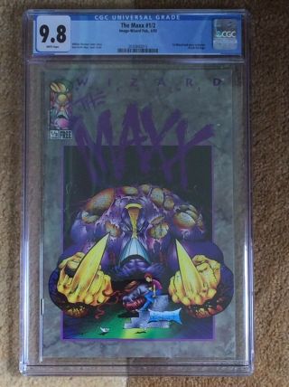 Image Comics The Maxx 1/2 Cgc 9.  8 Wizard Publishing 1st Mail Away Exclusive 1993