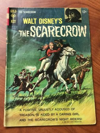 Scarecrow 3 Gold Key Comics 1965 Vg Scarce