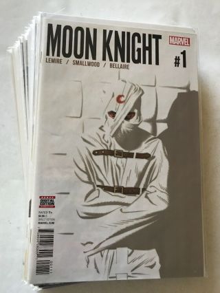 Moon Knight 1 - 14 Complete 6th Series,  Marvel (2016) Jeff Lemire,  1st Ptg Nm