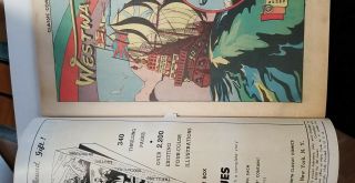 Classic Comics 14 Westward Ho 1st Print - Uncle Tom back cover VF 3 - 3.  5 6