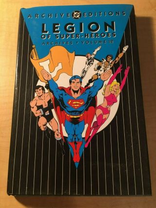 Legion Of - Heroes Archives Vol.  12 Dc Comic Book Hardcover Graphic Mft2