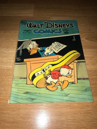 November 1949 Vol.  10 No.  2 Walt Disney’s Comics And Stories Dell 10 Cents