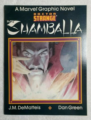 Doctor Strange Into Shamballa - Tpb Graphic Novel 23 - 1986 Marvel - Vf/nm