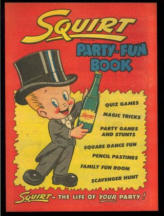 Squirt Party - Fun Book Nn Not In Guide Giveaway Promo Comic 1953 Fn - Vf