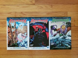 Aquaman Dc Universe Rebirth Trade Paperback Tpb Vol 1 Vol 2 Vol 3
