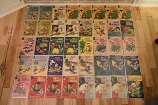 Silver Age Uncle Scrooge Comics,  40 - 67.  3.  0 To 9.  2,  Miscellaneous Issues