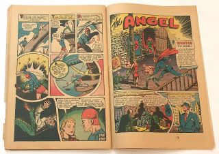 MARVEL MYSTERY COMICS 58 (THE NAZI SPY & HITLER APP. ,  1944) 6