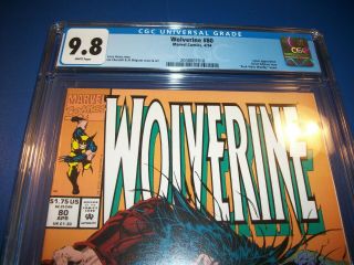 Wolverine 80 Key CGC 9.  8 NM/M Gorgeous Gem 1st X - 23 DNA Test Tube X - men Marvel 2