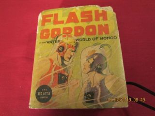 1937 Flash Gordon in the Water World of Mongo BLB Big Little Book Alex Raymond 2