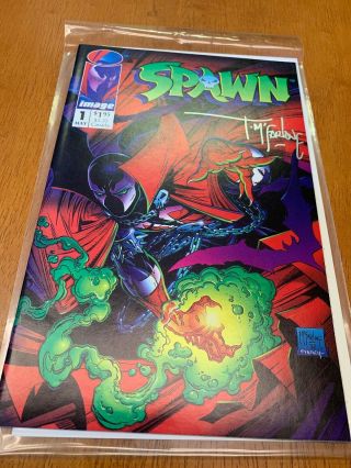 Spawn 1 Image Comics Ungraded Signed Mcfarlane 1992 1st Printing
