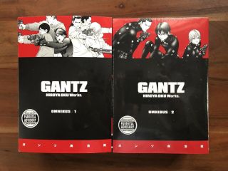 Gantz Omnibus 1 And 2 Manga Dark Horse