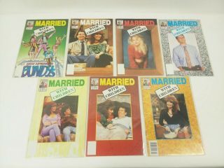 Married With Children 1 - 7 (vol.  1 - 1990) Complete Set - Now Comics Applegate