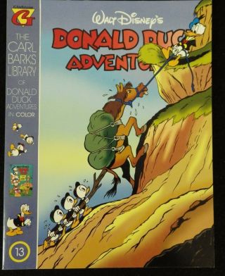 The Carl Barks Library Of Donald Duck Adventures In Color No.  13 W/card