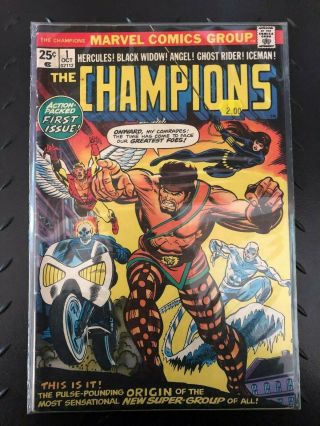 The Champions Comic Book No.  1 Vf,