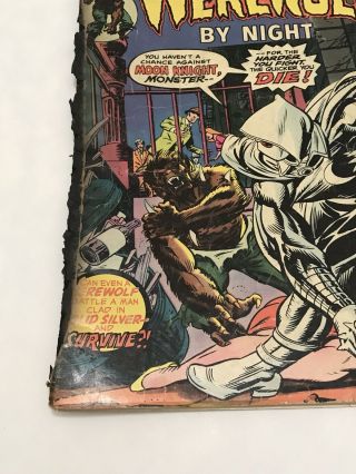 Werewolf By Night 32 1st Appearance Moon Knight LOW GRADE Complete 1975 Marvel 4