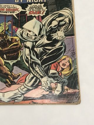 Werewolf By Night 32 1st Appearance Moon Knight LOW GRADE Complete 1975 Marvel 5