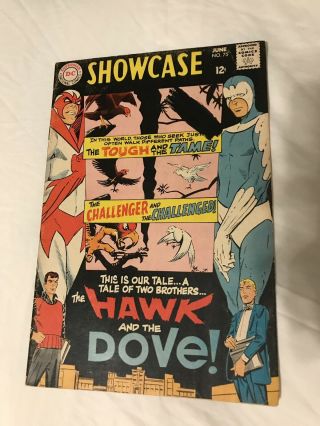 Dc Showcase 75.  First Appearance Hawk And Dove Jack Kirby