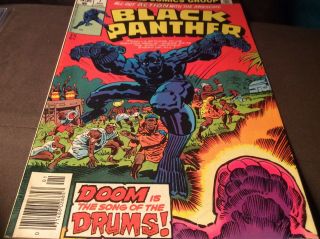 Black Panther 7 Comic Book Doom Drums/Jack Kirby 2