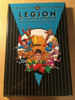 Legion Of - Heroes Archives Vol.  8 Dc Comic Book Hardcover Graphic Mft2