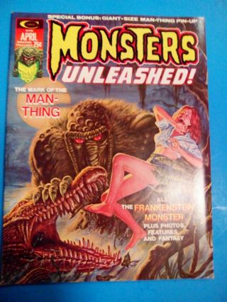 Monsters Unleashed 5 Man Thing Gem