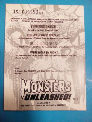 Monsters Unleashed 5 Man Thing Gem 3