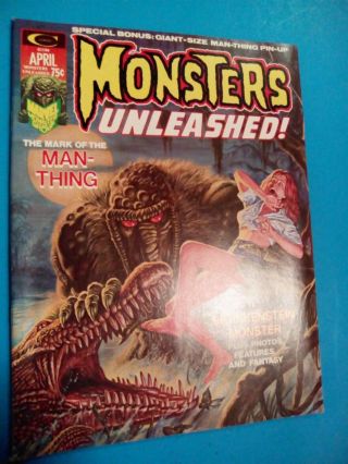 Monsters Unleashed 5 Man Thing Gem 4