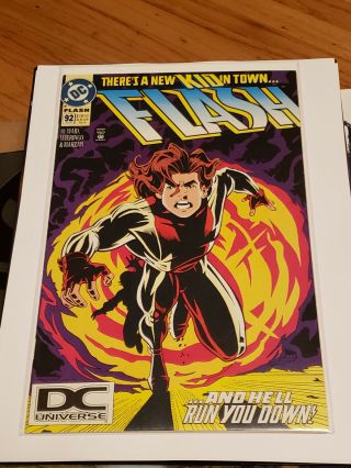 Flash 92 First Appearance Of Impulse Bart Allen Mark Waid Dc Comics