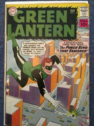 Green Lantern 5 Silver Age Dc Comics