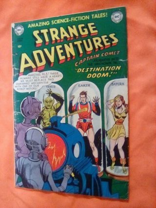 Strange Adventures 14 (nov 1951,  Dc) Golden Age Sci - Fi