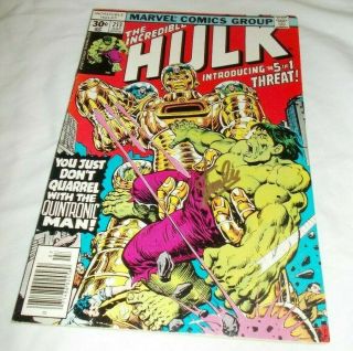 The Incredible Hulk 213 Stan Lee Signed 1977