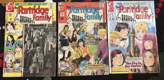 Partridge Family Comic Book Issues 1 10 13 David Cassidy Danny Bonaduce Charlton