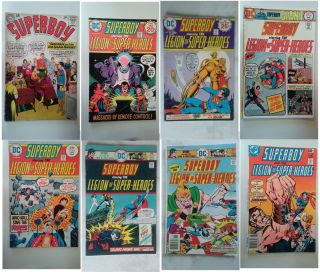Superboy And Legion Of - Heroes Bronze Age 117,  203,  206,  208,  209,  210,  217,  240