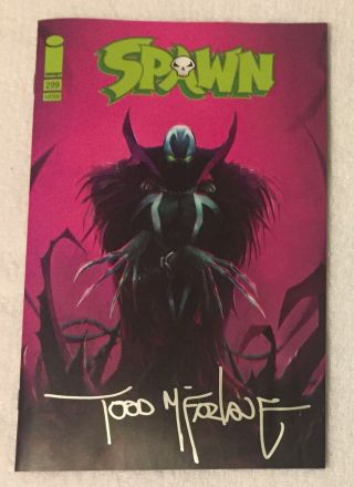 Spawn 299 San Diego Comic Con 2019 Sdcc Variant Todd Mcfarlane Signed Limited