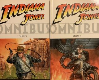 Indiana Jones Omnibus Volumes 1 And 2 Dark Horse Comics