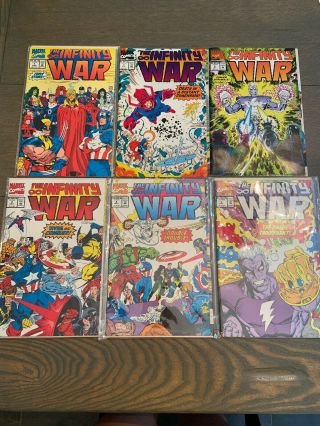 The Infinity War (marvel Comics 1992) Set 1 - 6