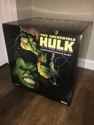 The Incredible Hulk Sideshow Collectibles Legendary Scale 1:2 Nib 171/400